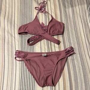 Mossimo Supply Co. Dusty Rose Bikini Bottom